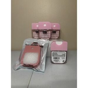 B Pure Hand Sanitizers Lot Of 4 And 1 Silicone Case Jasmine Dragonfruit